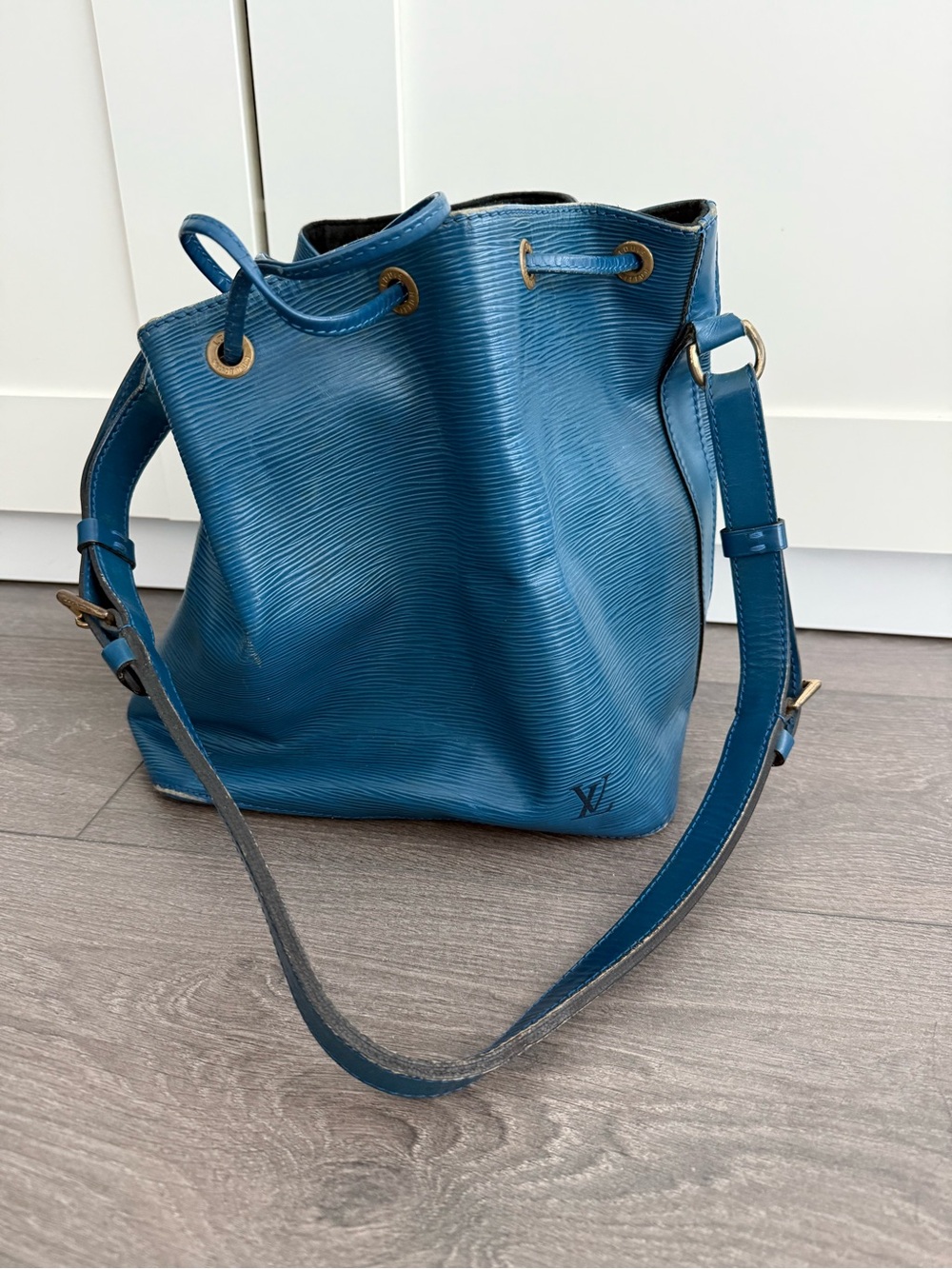 Louis Vuitton Epi Petit Noe shoulder bucket bag authentic handbag vintage - Picture 12 of 14